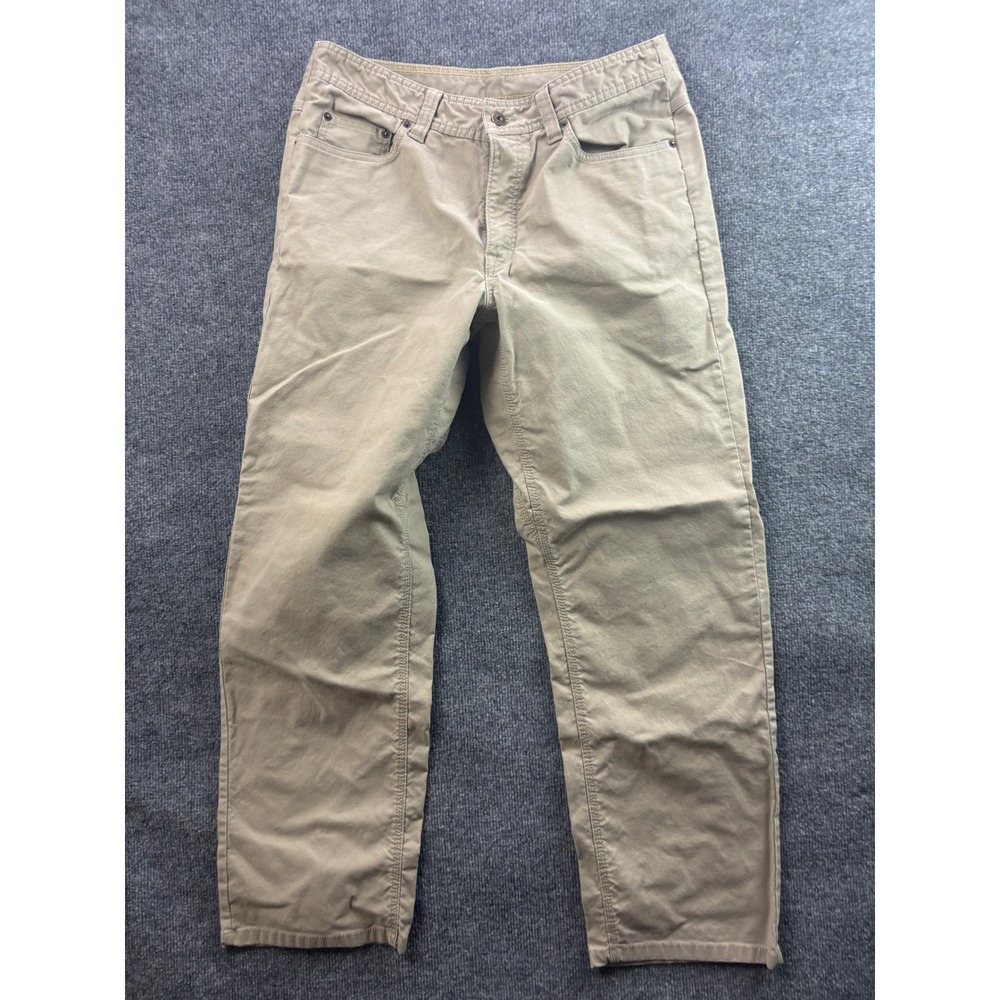 The North Face Pants Mens 32 Khaki Outdoor Hiking Five Pocket Cotton Blend
